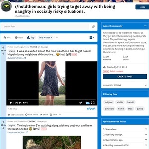Hold The Moan, Reddits NSFW