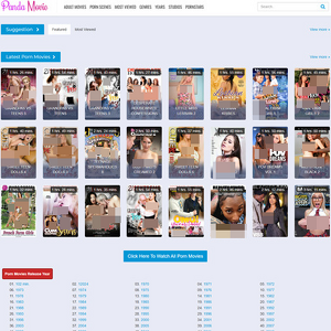 PandaMovies, Ilmaiset Porno Videosivustot