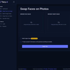 Facy AI, Fake Celebrity Naaktfoto's