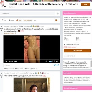 GoneWild, Reddits NSFW