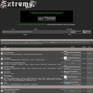 Extreme Board, BDSM Porno Seiten