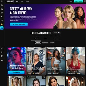 Lovescape, AI Porn Sites