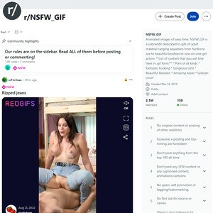 Reddit NSFW GIF, Reddits NSFW